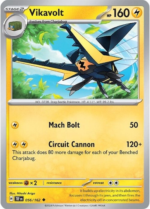 Vikavolt (056/162) [Scarlet & Violet: Temporal Forces] | Galactic Gamez