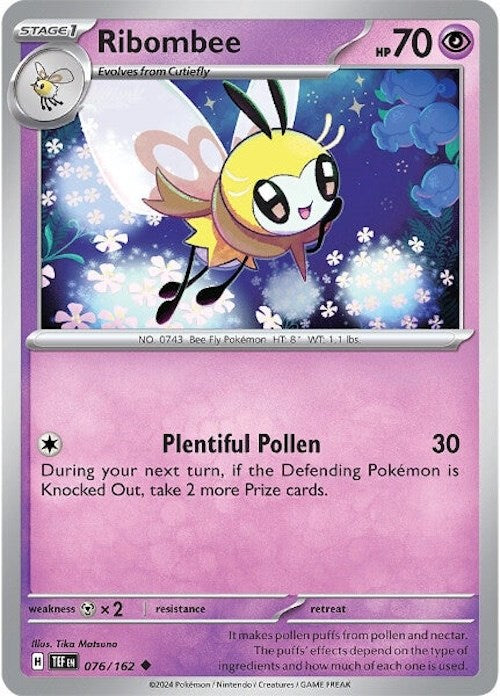 Ribombee (076/162) [Scarlet & Violet: Temporal Forces] | Galactic Gamez