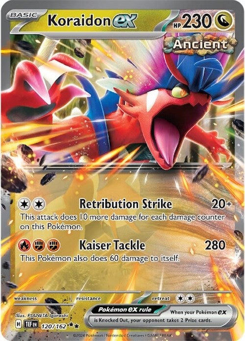 Koraidon ex (120/162) [Scarlet & Violet: Temporal Forces] | Galactic Gamez