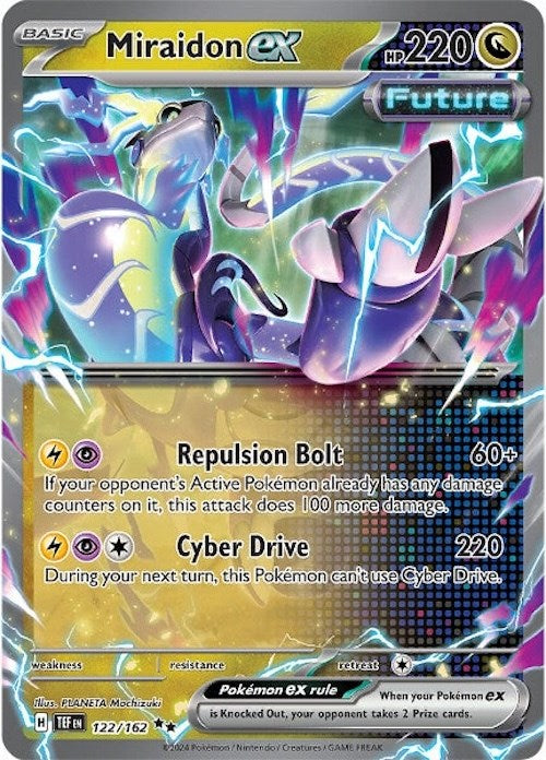 Miraidon ex (122/162) [Scarlet & Violet: Temporal Forces] | Galactic Gamez