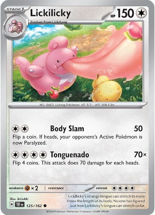 Lickilicky (125/162) [Scarlet & Violet: Temporal Forces] | Galactic Gamez