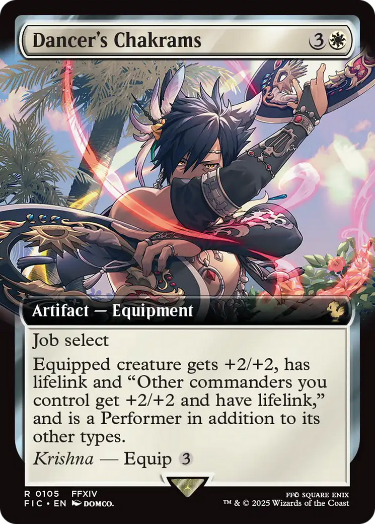 Dancer's Chakrams (Extended Art) [FINAL FANTASY Commander] | Galactic Gamez