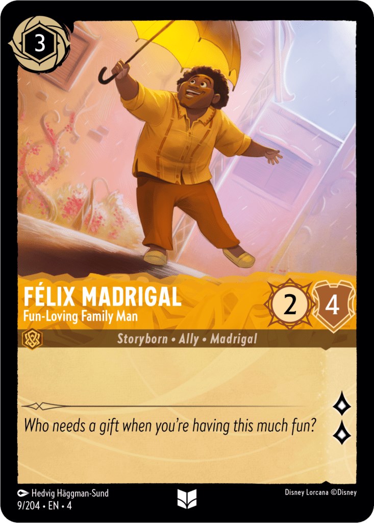 Felix Madrigal - Fun-Loving Family Man (9/204) [Ursula's Return] | Galactic Gamez