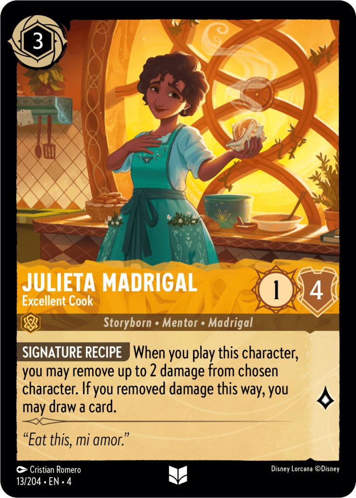 Julieta Madrigal - Excellent Cook (13/204) [Ursula's Return] | Galactic Gamez