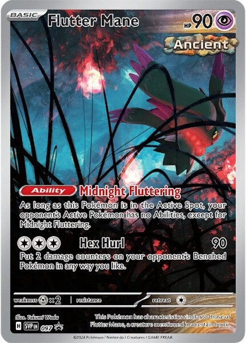 Flutter Mane (097) [Scarlet & Violet: Black Star Promos] | Galactic Gamez