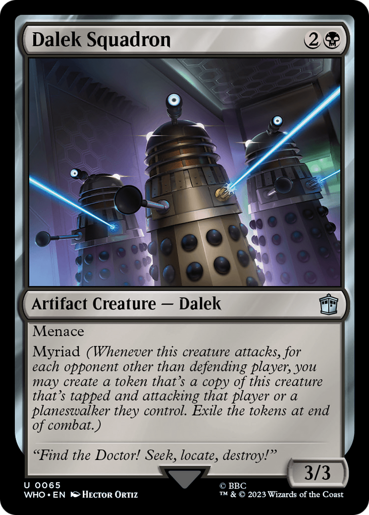 Dalek Squadron [Doctor Who] | Galactic Gamez