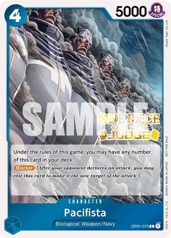 Pacifista (Judge Pack Vol. 3) [One Piece Promotion Cards] | Galactic Gamez