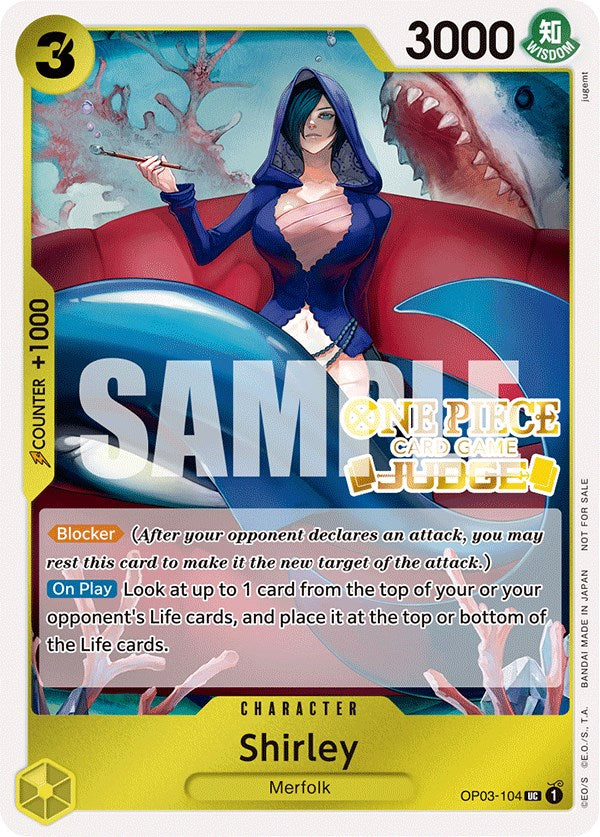 Shirley (Judge Pack Vol. 3) [One Piece Promotion Cards] | Galactic Gamez