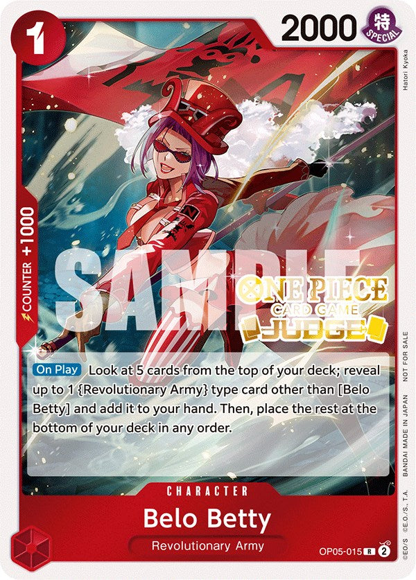 Belo Betty (Judge Pack Vol. 3) [One Piece Promotion Cards] | Galactic Gamez