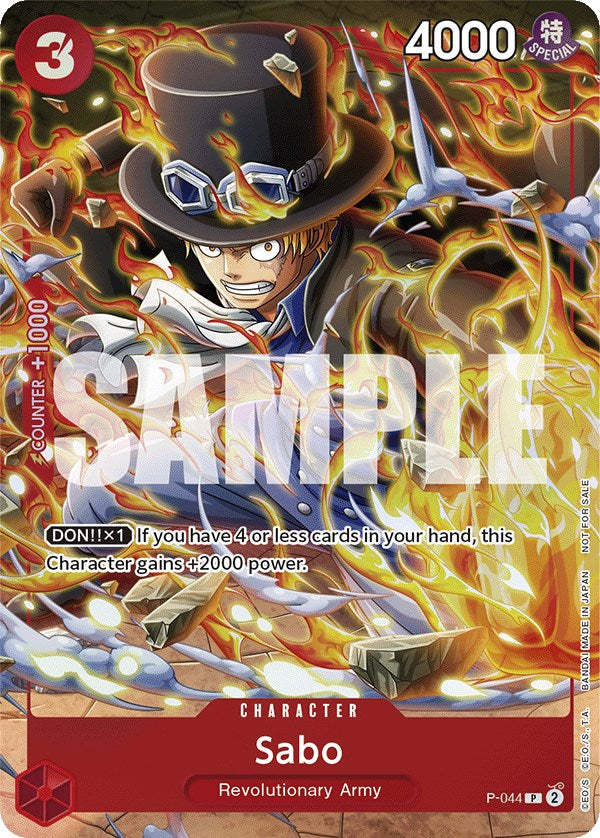 Sabo (Event Pack Vol. 4) [One Piece Promotion Cards] | Galactic Gamez