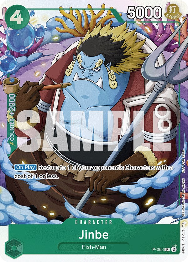 Jinbe (Event Pack Vol. 4) [One Piece Promotion Cards] | Galactic Gamez