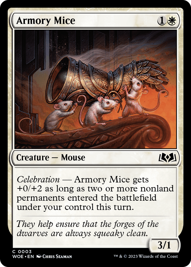 Armory Mice [Wilds of Eldraine] | Galactic Gamez