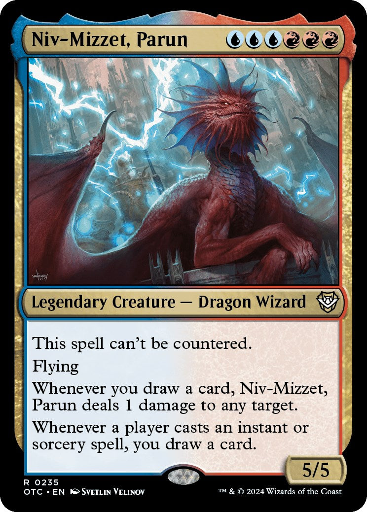 Niv-Mizzet, Parun [Outlaws of Thunder Junction Commander] | Galactic Gamez