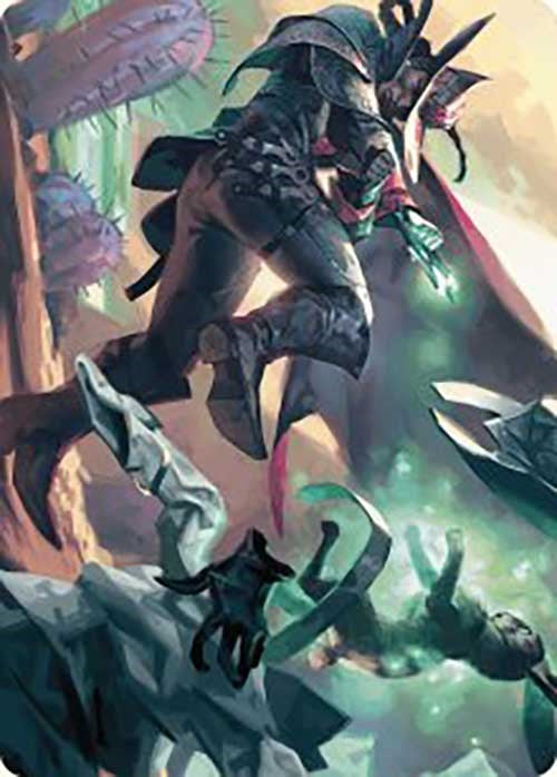 Metamorphic Blast Art Card [Outlaws of Thunder Junction Art Series] | Galactic Gamez