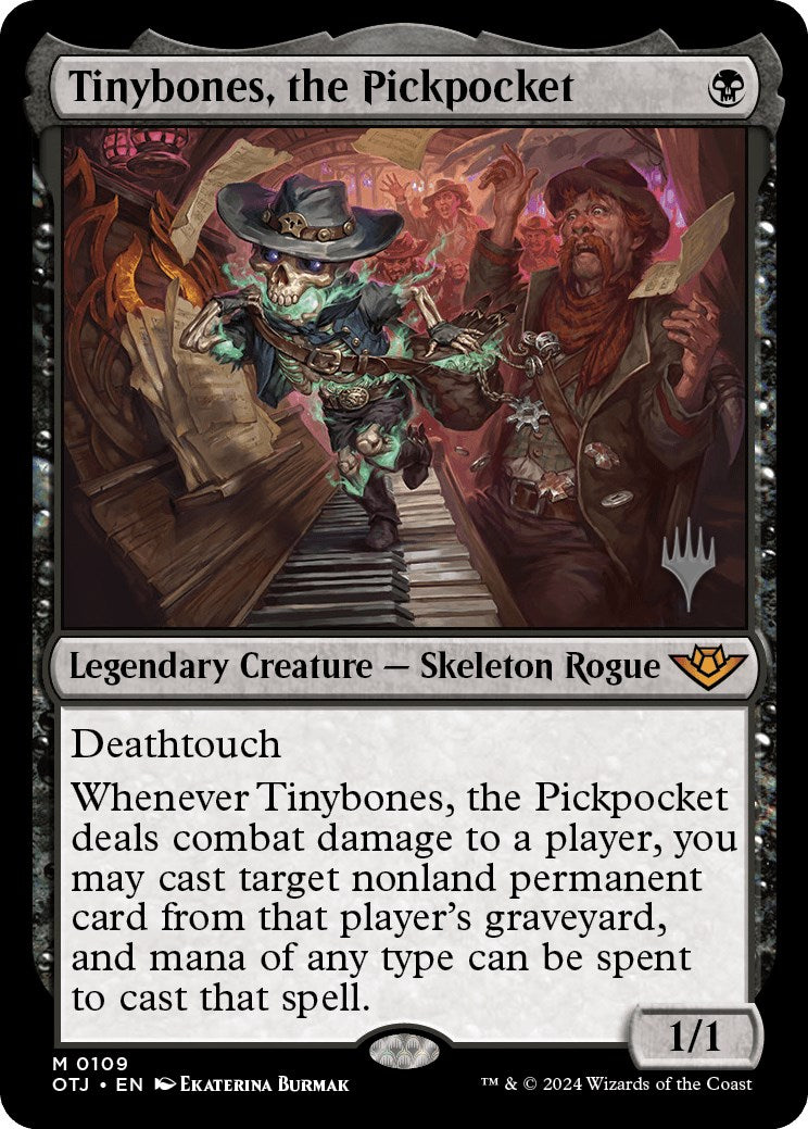 Tinybones, the Pickpocket (Promo Pack) [Outlaws of Thunder Junction Promos] | Galactic Gamez