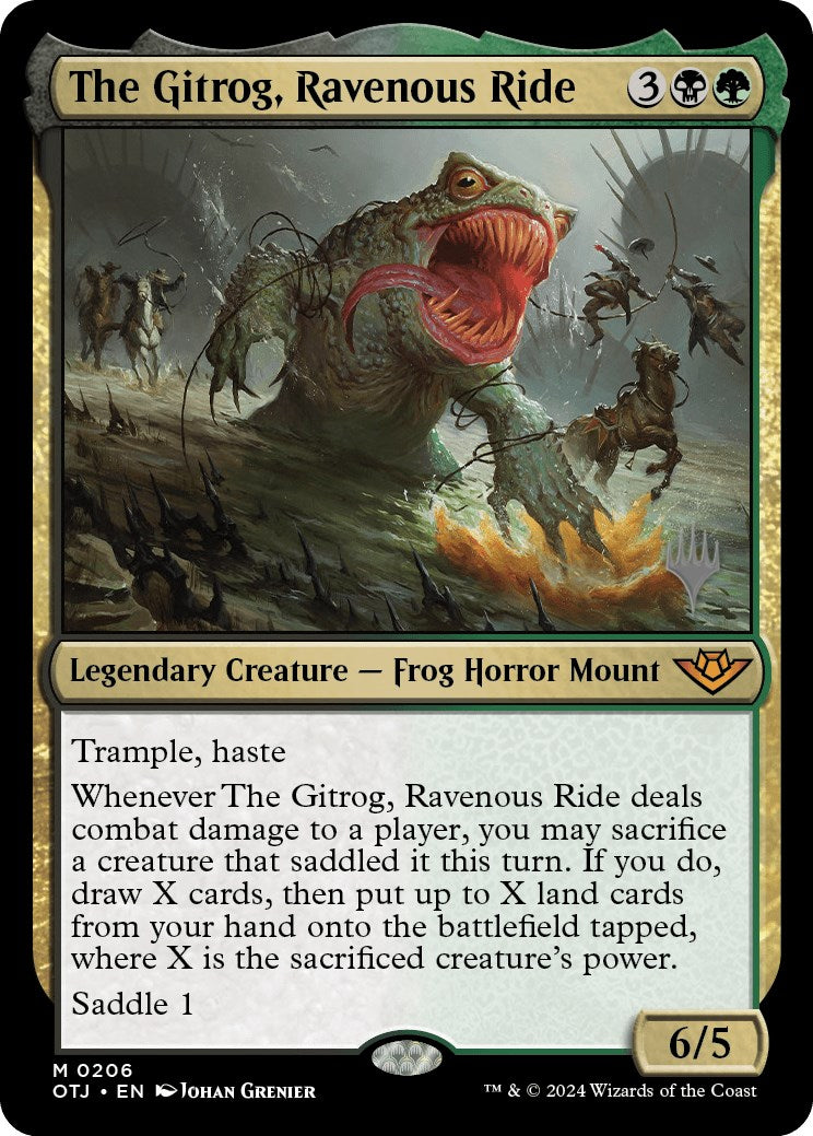 The Gitrog, Ravenous Ride (Promo Pack) [Outlaws of Thunder Junction Promos] | Galactic Gamez