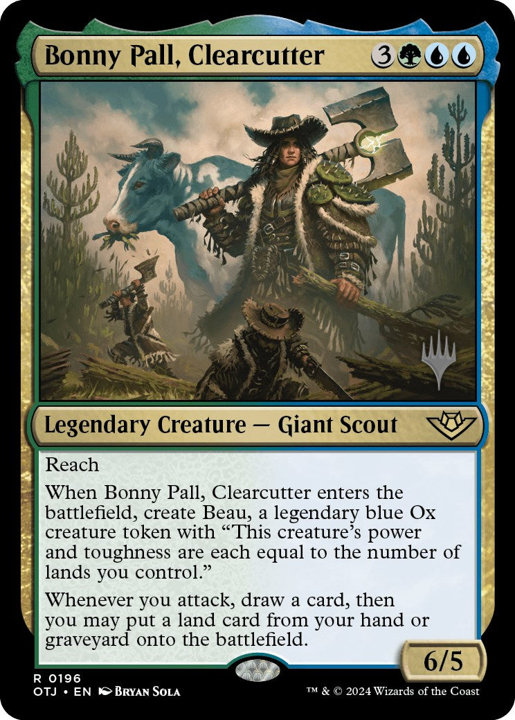 Bonny Pall, Clearcutter (Promo Pack) [Outlaws of Thunder Junction Promos] | Galactic Gamez