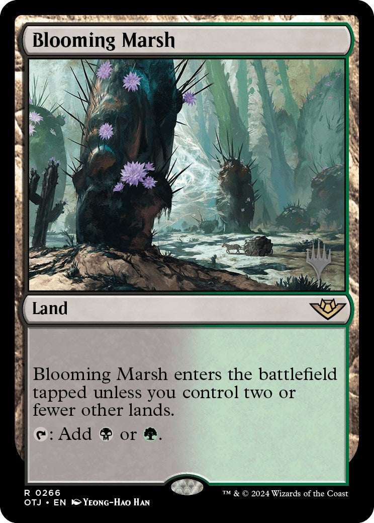 Blooming Marsh (Promo Pack) [Outlaws of Thunder Junction Promos] | Galactic Gamez