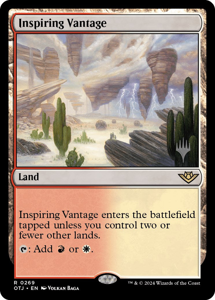 Inspiring Vantage (Promo Pack) [Outlaws of Thunder Junction Promos] | Galactic Gamez