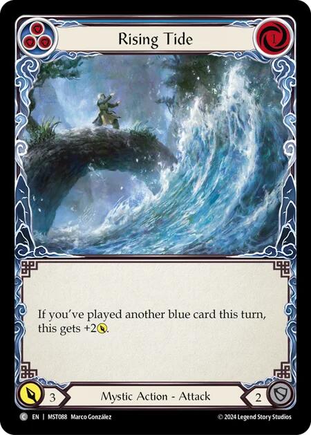 Rising Tide [MST088] (Part the Mistveil)  Rainbow Foil | Galactic Gamez