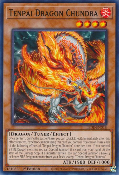 Tenpai Dragon Chundra [LEDE-EN018] Common | Galactic Gamez
