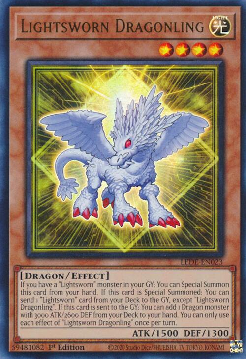 Lightsworn Dragonling [LEDE-EN023] Ultra Rare | Galactic Gamez