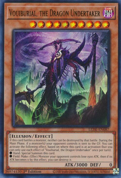 Vouiburial, the Dragon Undertaker [LEDE-EN087] Ultra Rare | Galactic Gamez