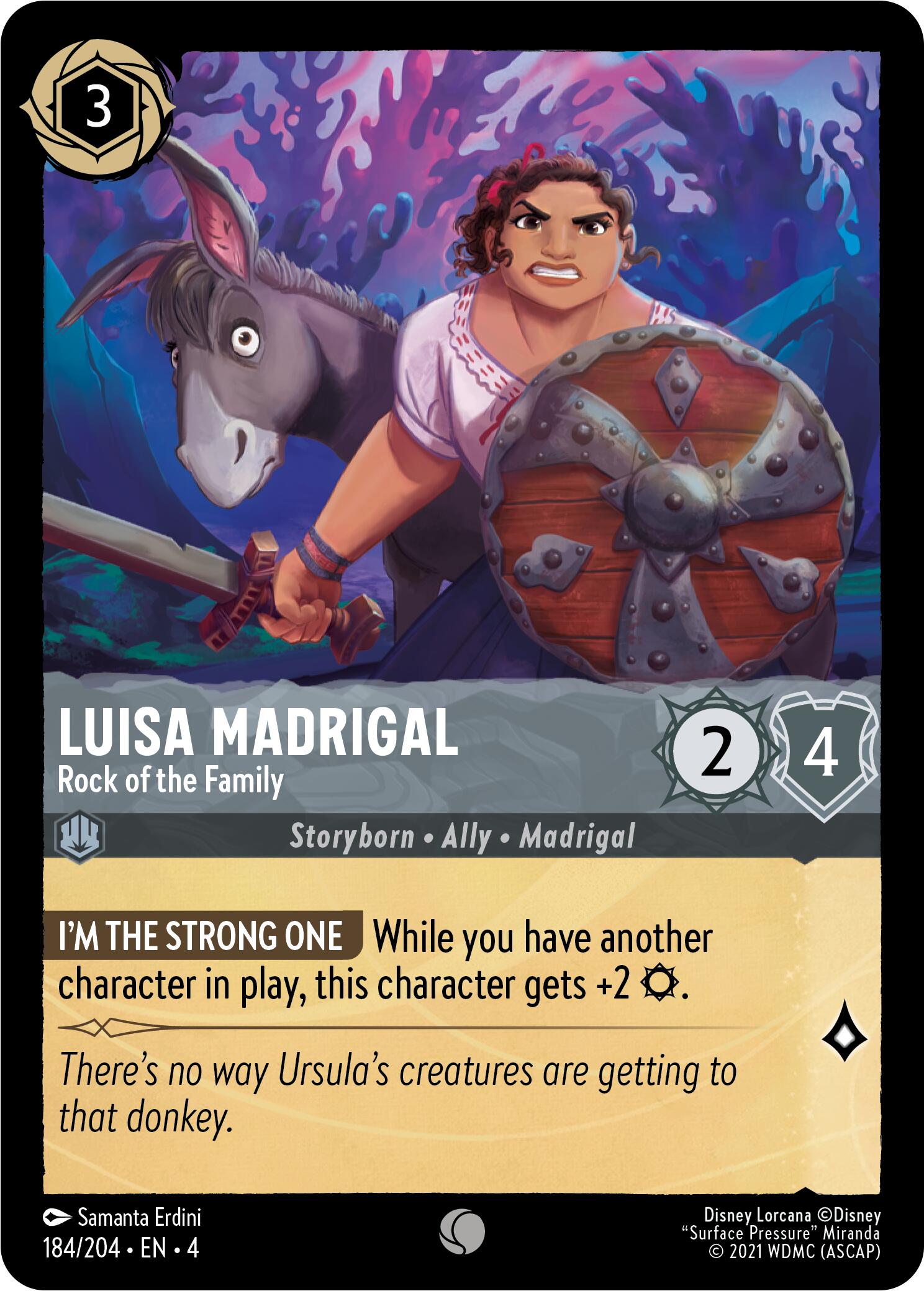 Luisa Madrigal - Rock of the Family (184/204) [Ursula's Return] | Galactic Gamez