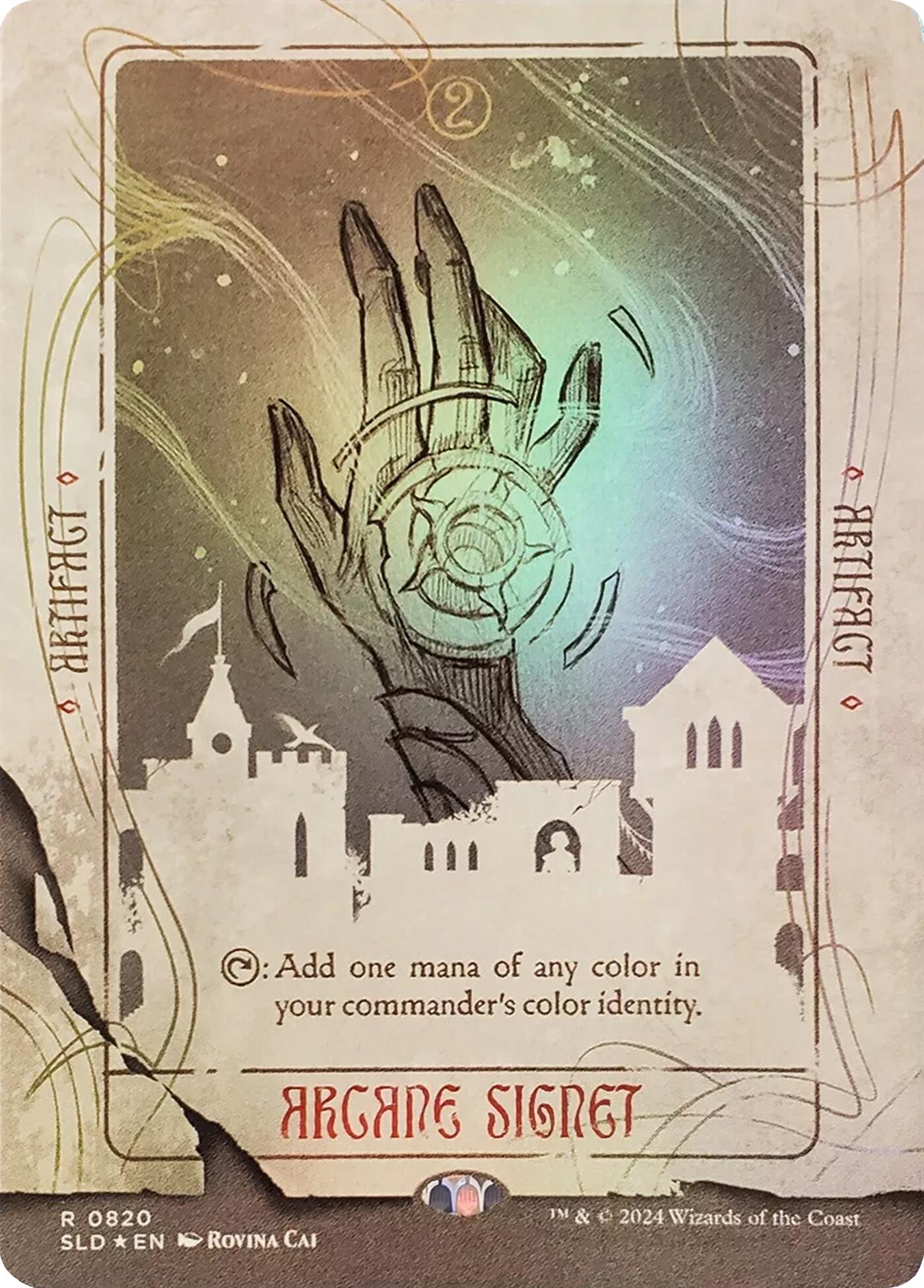 Arcane Signet (0820) (Rainbow Foil) [Secret Lair Drop Series] | Galactic Gamez