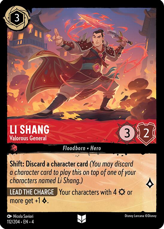 Li Shang - Valorous General (112/204) [Ursula's Return] | Galactic Gamez