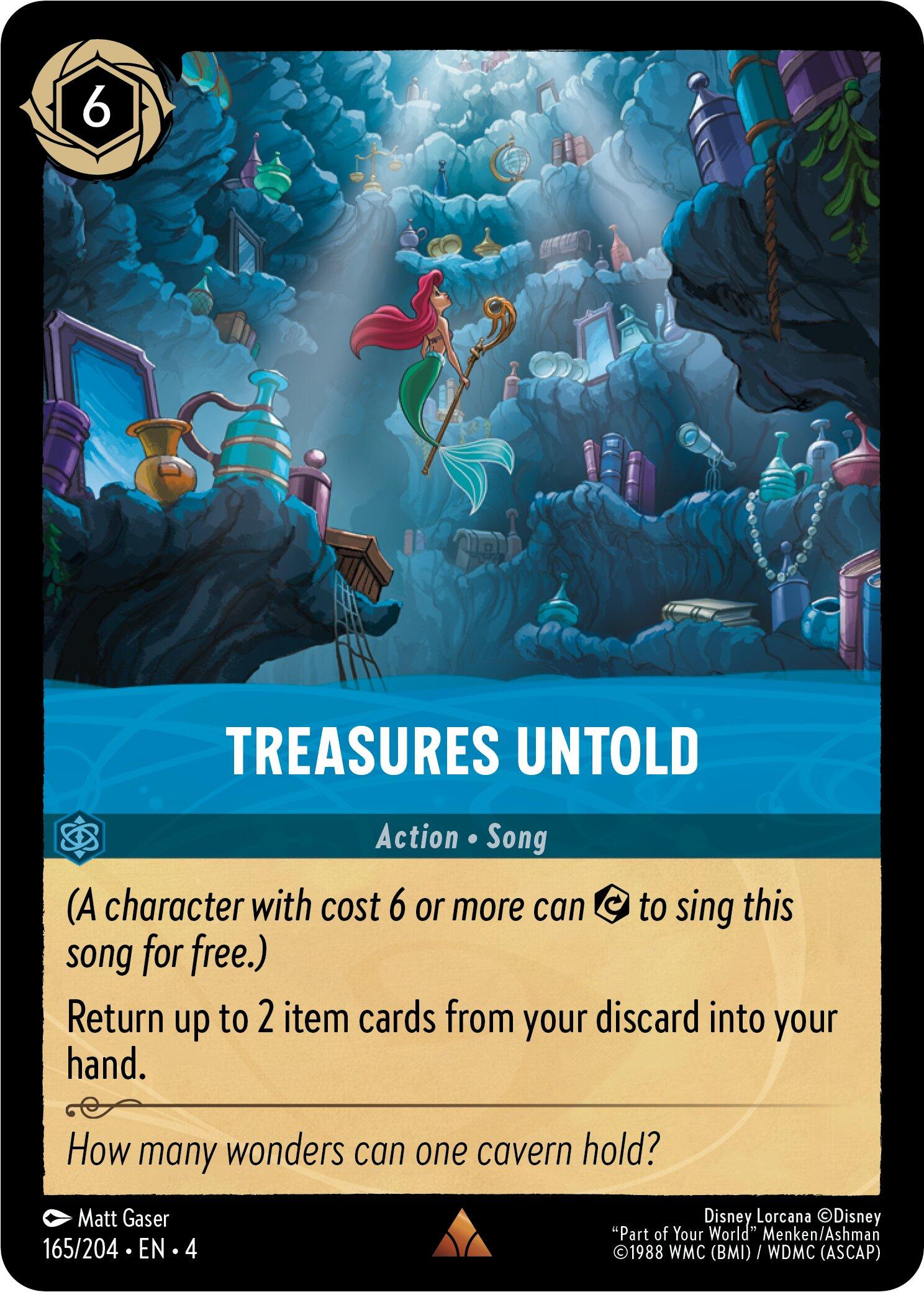 Treasures Untold (165/204) [Ursula's Return] | Galactic Gamez