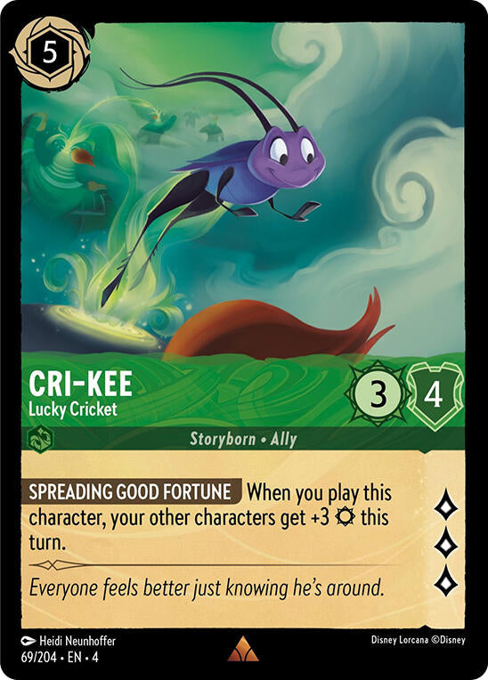 Cri-Kee - Lucky Cricket (69/204) [Ursula's Return] | Galactic Gamez