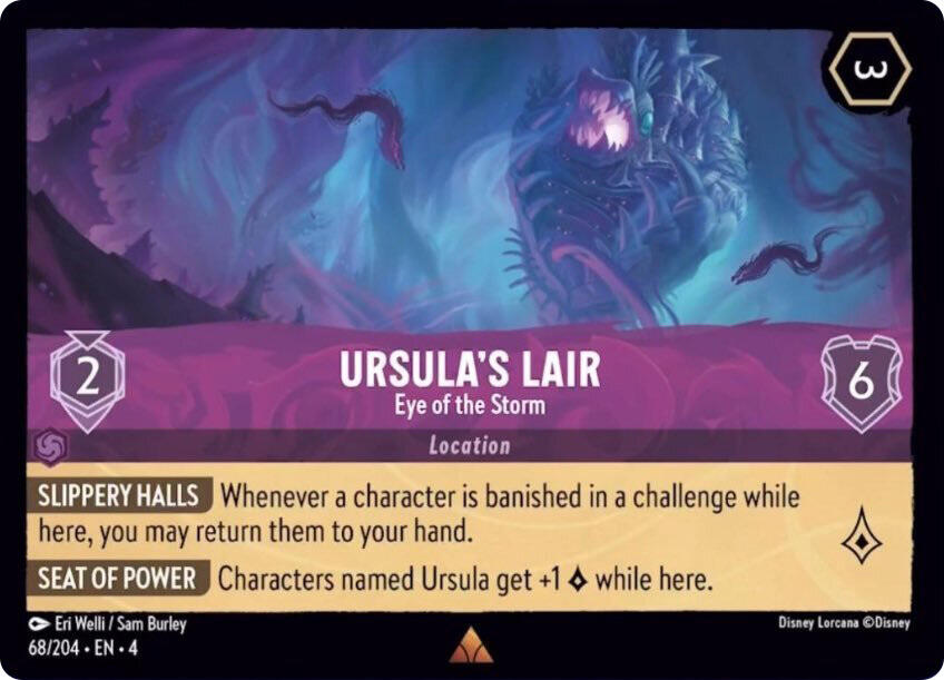 Ursula's Lair - Eye of the Storm (68/204) [Ursula's Return] | Galactic Gamez