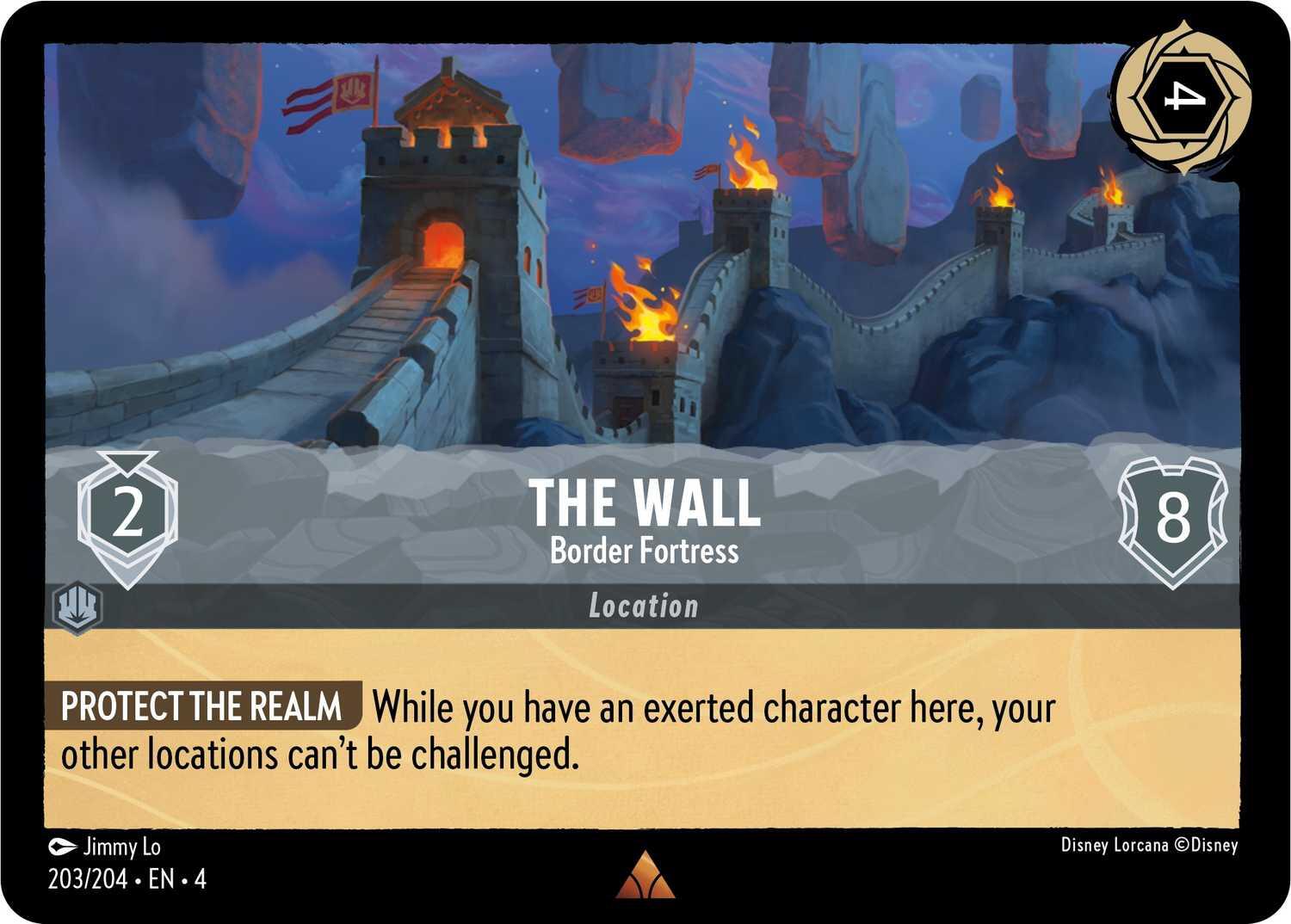 The Wall - Border Fortress (203/204) [Ursula's Return] | Galactic Gamez