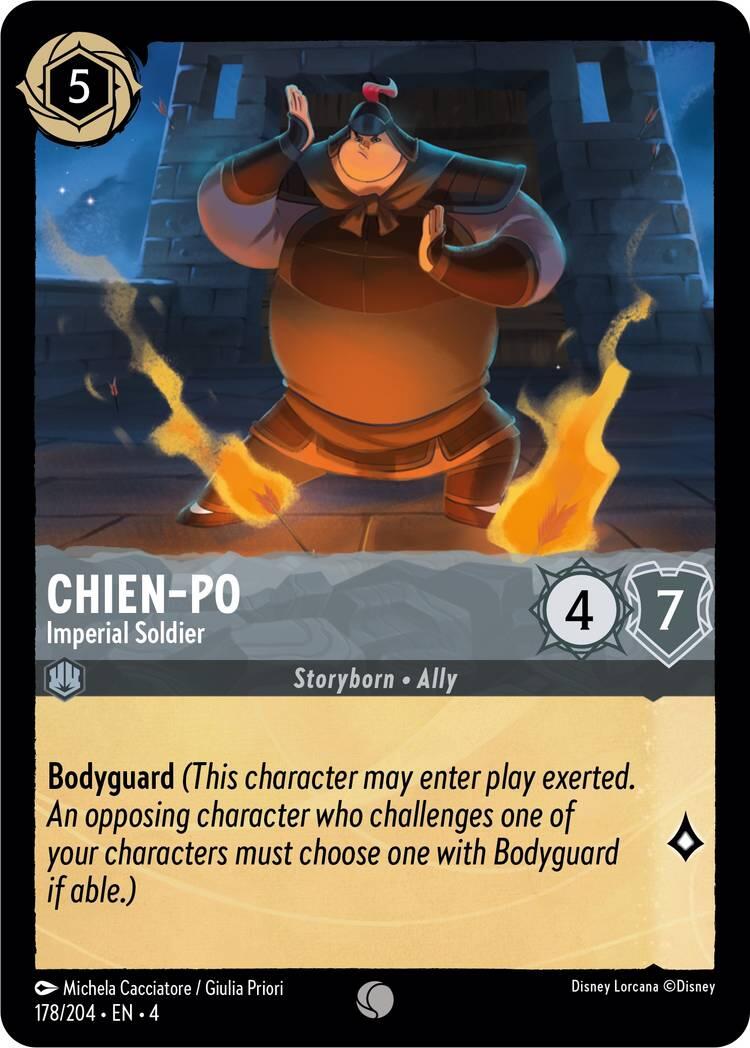 Chien-Po - Imperial Soldier (178/204) [Ursula's Return] | Galactic Gamez