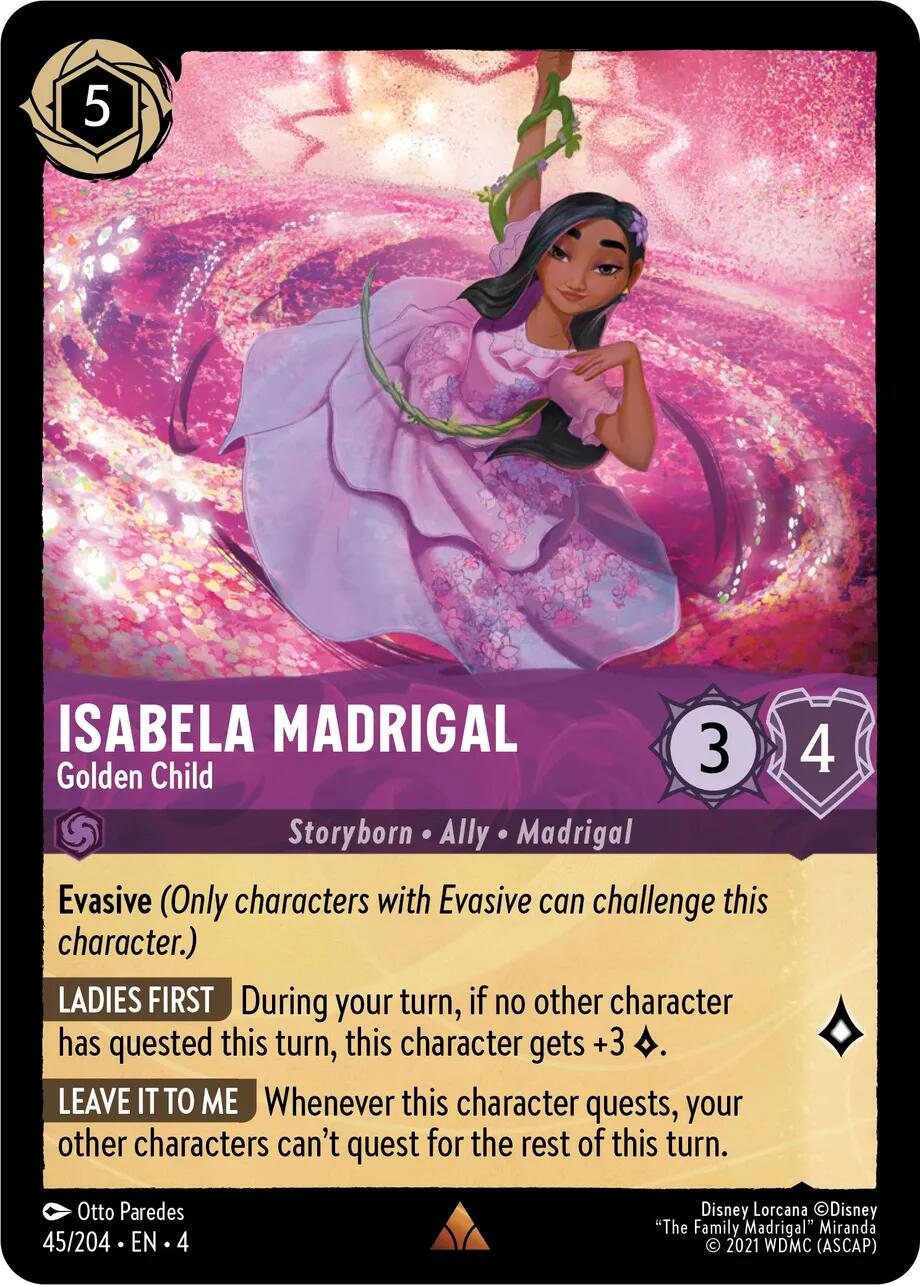 Isabela Madrigal - Golden Child (45/204) [Ursula's Return] | Galactic Gamez