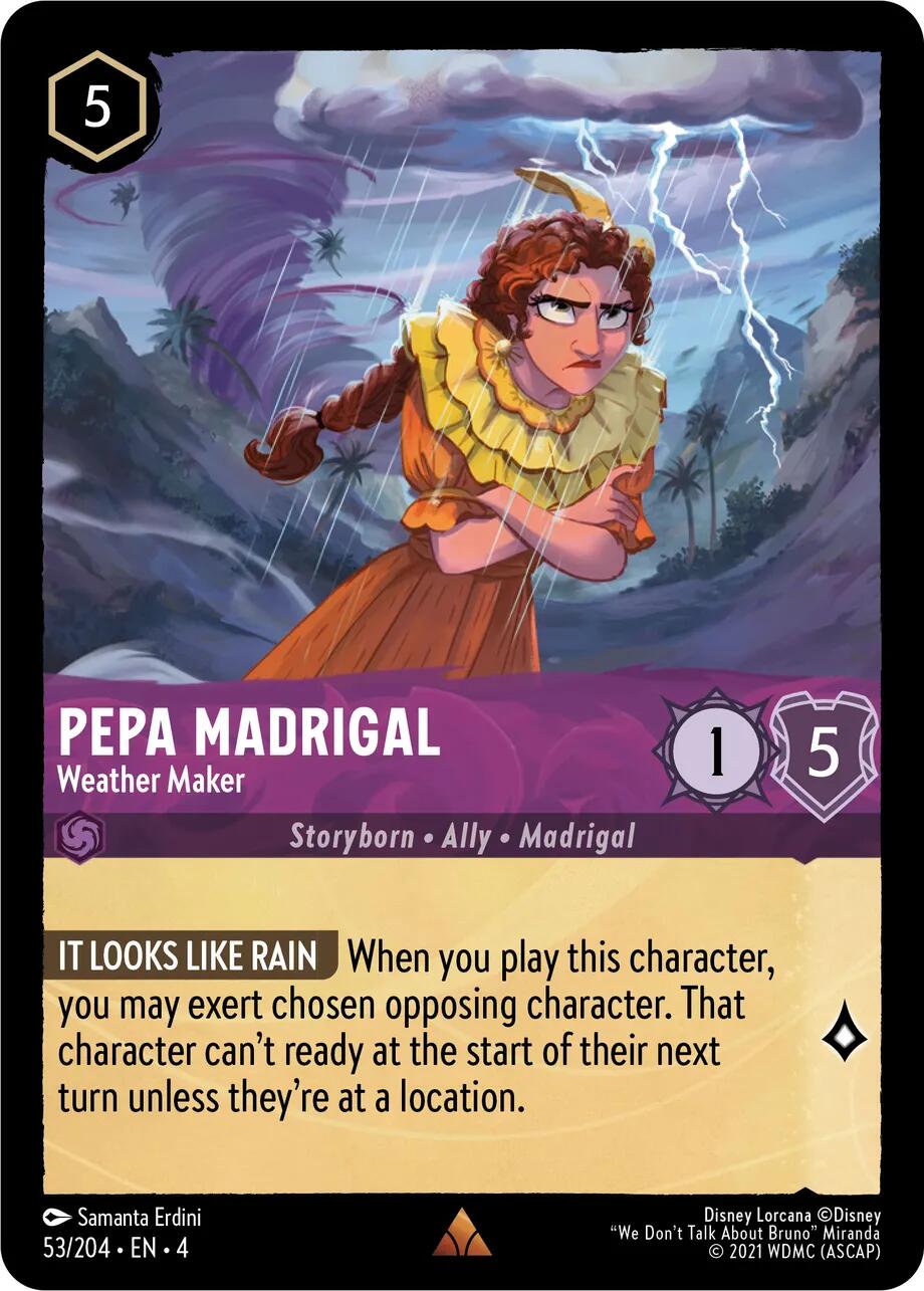 Pepa Madrigal - Weather Maker (53/204) [Ursula's Return] | Galactic Gamez