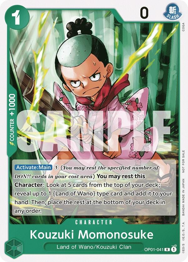 Kouzuki Momonosuke (Tournament Pack Vol. 7) [One Piece Promotion Cards] | Galactic Gamez