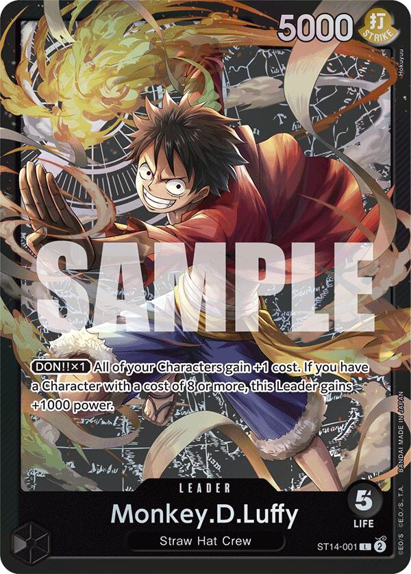 Monkey.D.Luffy (001) [Starter Deck: 3D2Y] | Galactic Gamez