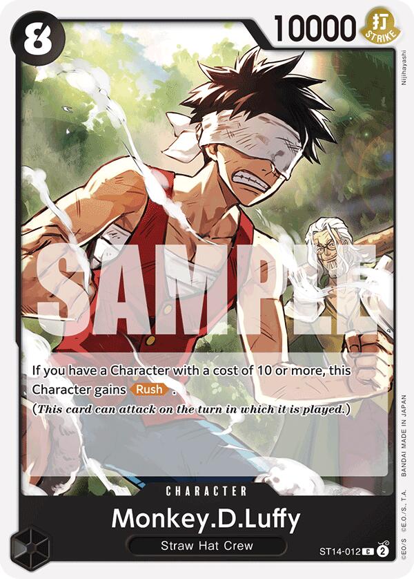 Monkey.D.Luffy (012) [Starter Deck: 3D2Y] | Galactic Gamez