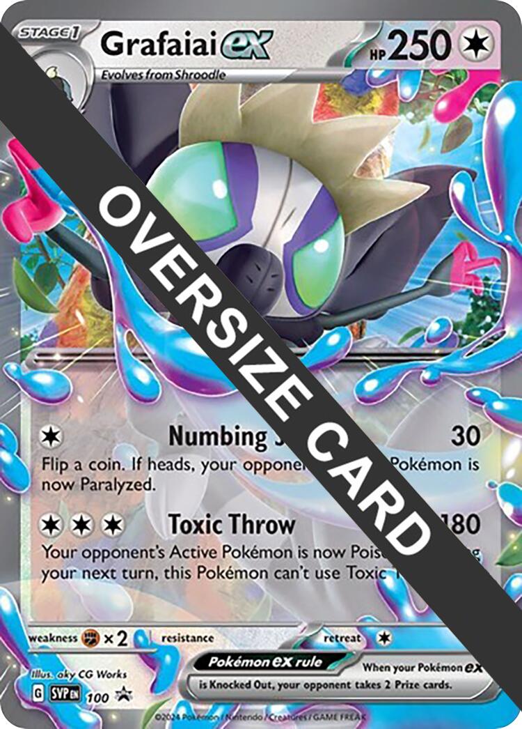 Grafaiai ex (100) (Jumbo Card) [Scarlet & Violet: Black Star Promos] | Galactic Gamez