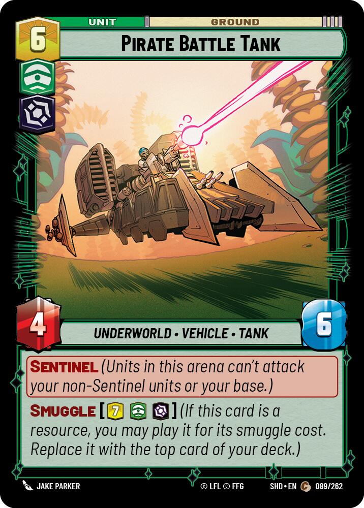 Pirate Battle Tank (089/262) (089/262) [Shadows of the Galaxy] | Galactic Gamez