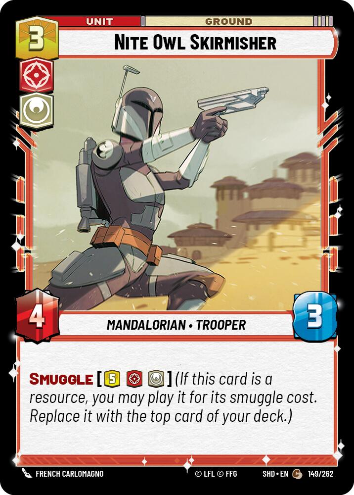 Nite Owl Skirmisher (149/262) (149/262) [Shadows of the Galaxy] | Galactic Gamez