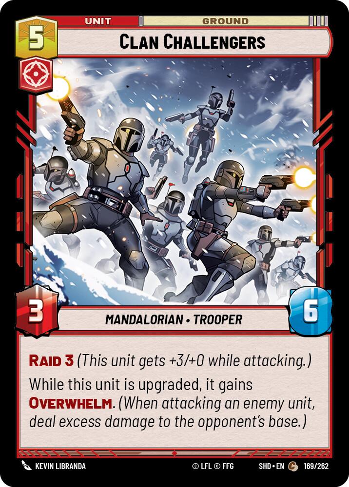 Clan Challengers (169/262) (169/262) [Shadows of the Galaxy] | Galactic Gamez