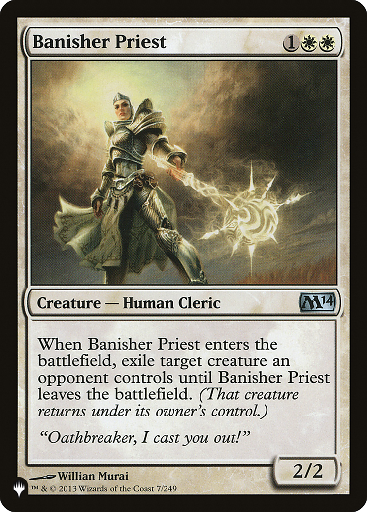 Banisher Priest [The List] | Galactic Gamez