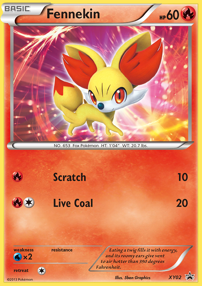 Fennekin (XY02) [XY: Black Star Promos] | Galactic Gamez