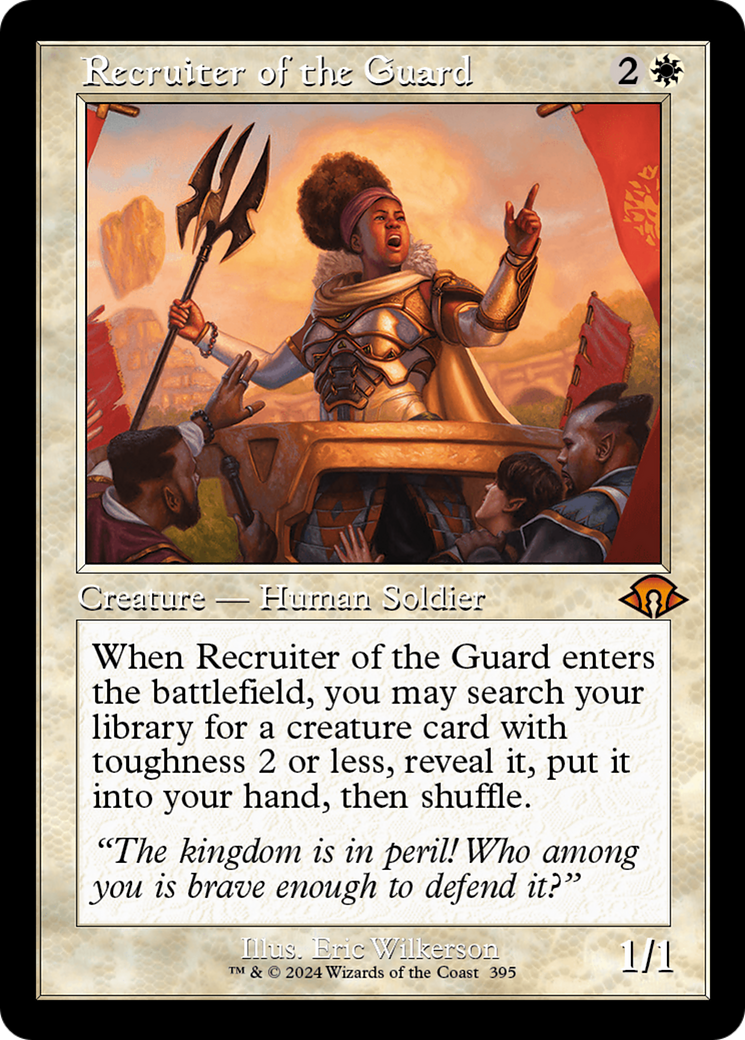 Recruiter of the Guard (Retro) [Modern Horizons 3] | Galactic Gamez