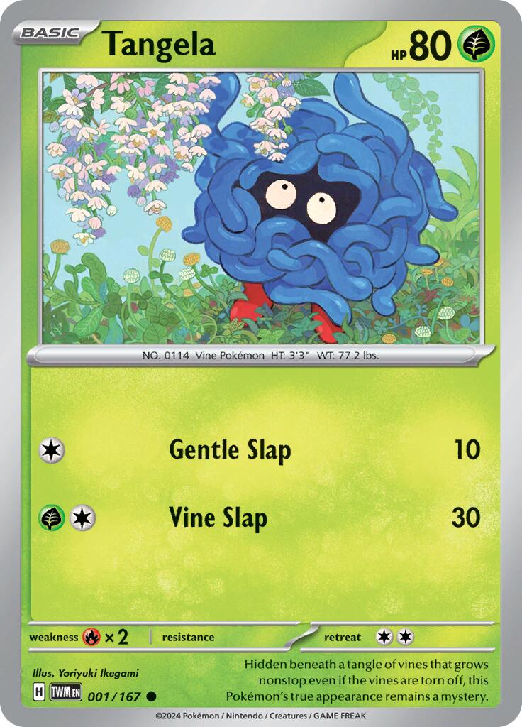 Tangela (001/167) [Scarlet & Violet: Twilight Masquerade] | Galactic Gamez