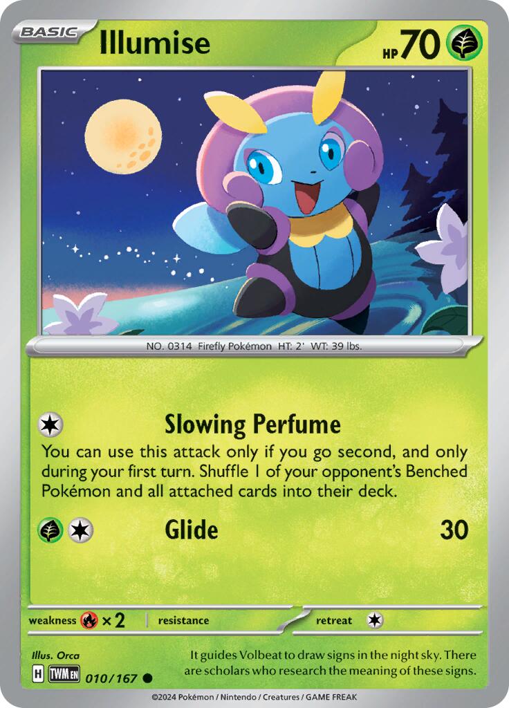 Illumise (010/167) [Scarlet & Violet: Twilight Masquerade] | Galactic Gamez