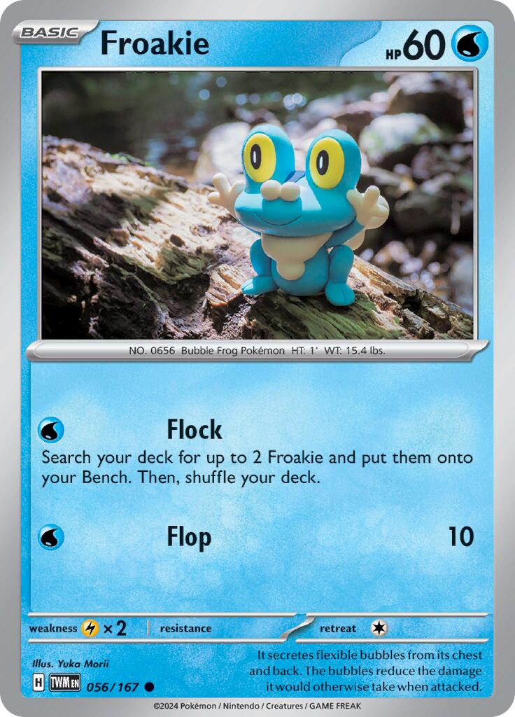 Froakie (056/167) [Scarlet & Violet: Twilight Masquerade] | Galactic Gamez